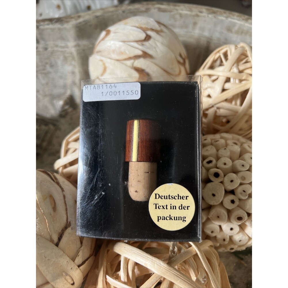 Vintage L'ATELIER DU VIN Bouchon Cabochon à Vin Wood Wine Bottle Stopper Vino